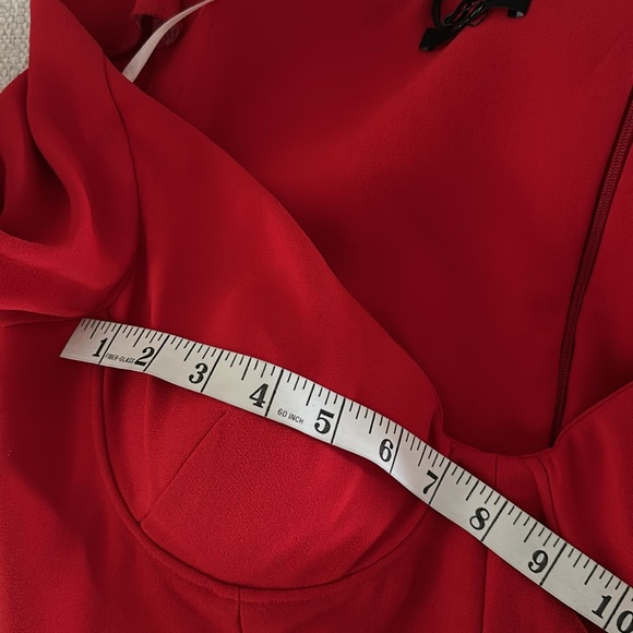 ALEX PERRY BRAM OFF-SHOULDER CRÊPE MINI DRESS - Picture 13 of 13